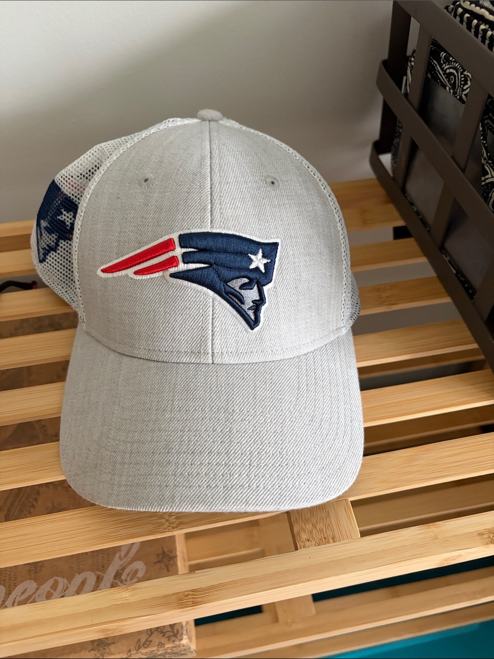 New England Patriots fitted hat